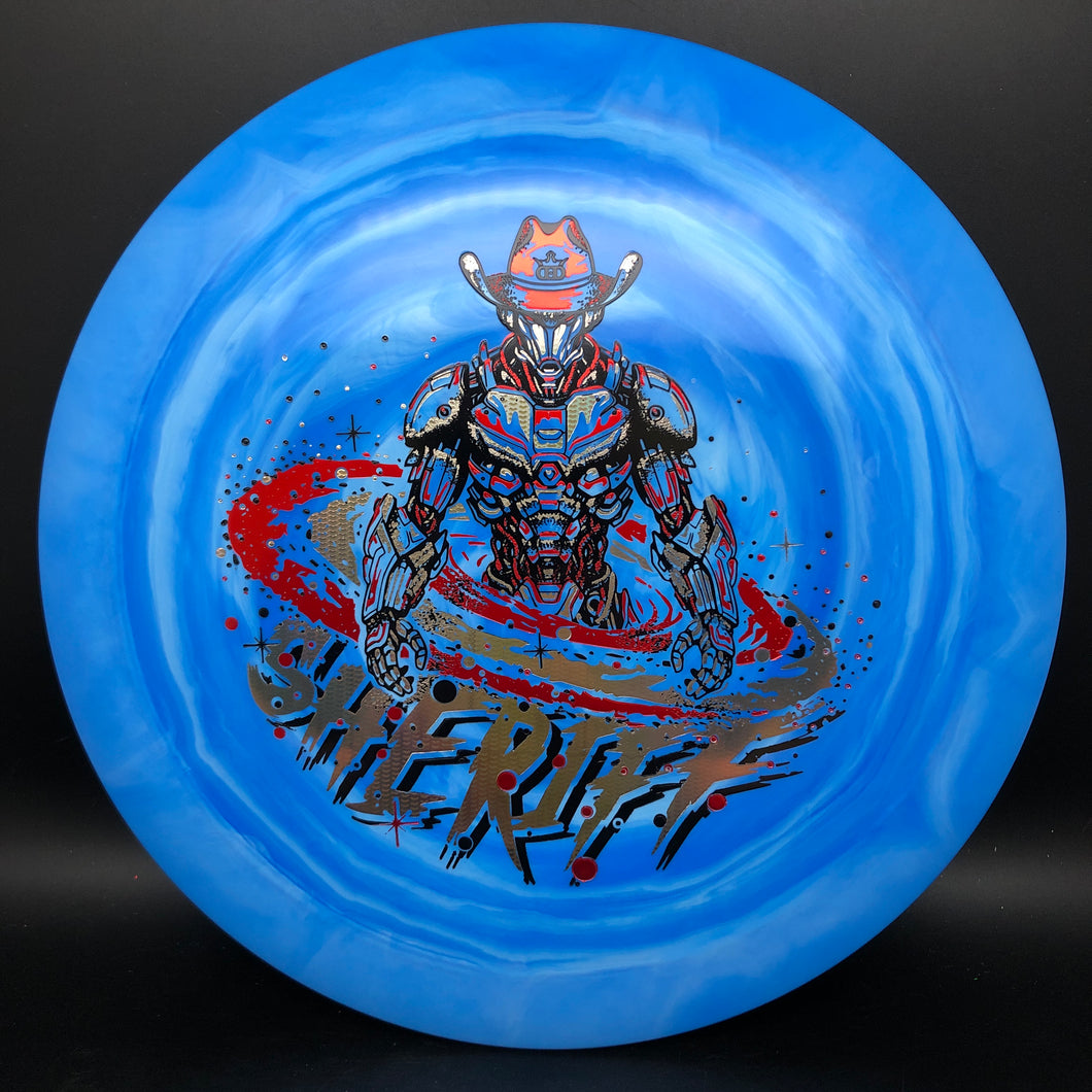 Dynamic Discs Fuzion Swirl Sheriff - Galactic Lawman