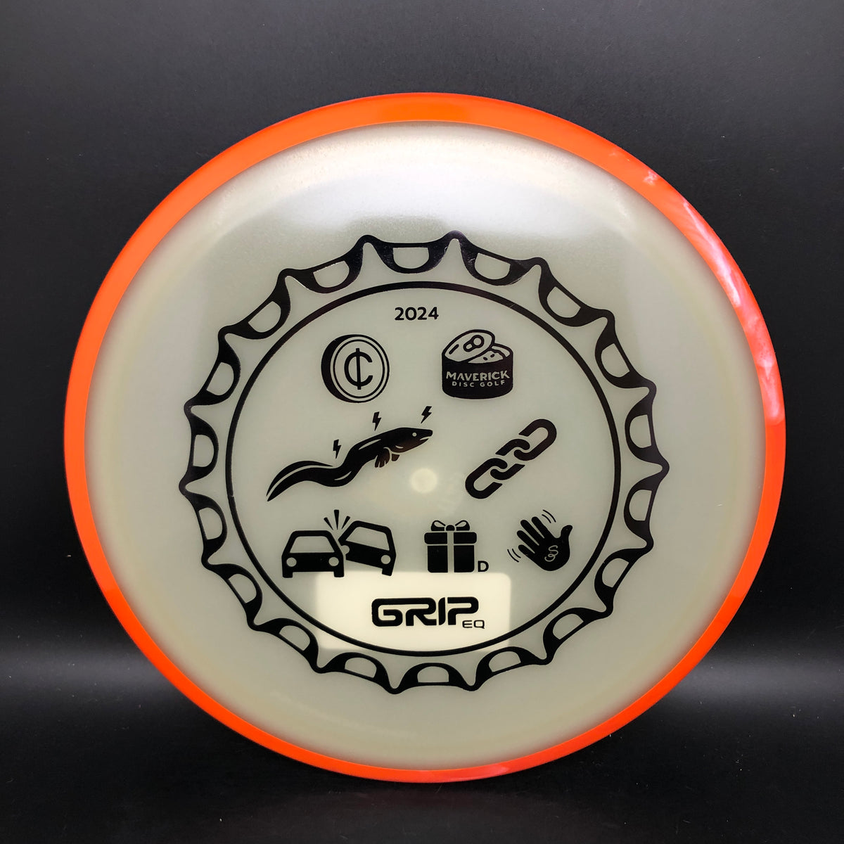 Axiom Eclipse Crave 2024 Chain Crash bottle cap – Maverick Disc Golf