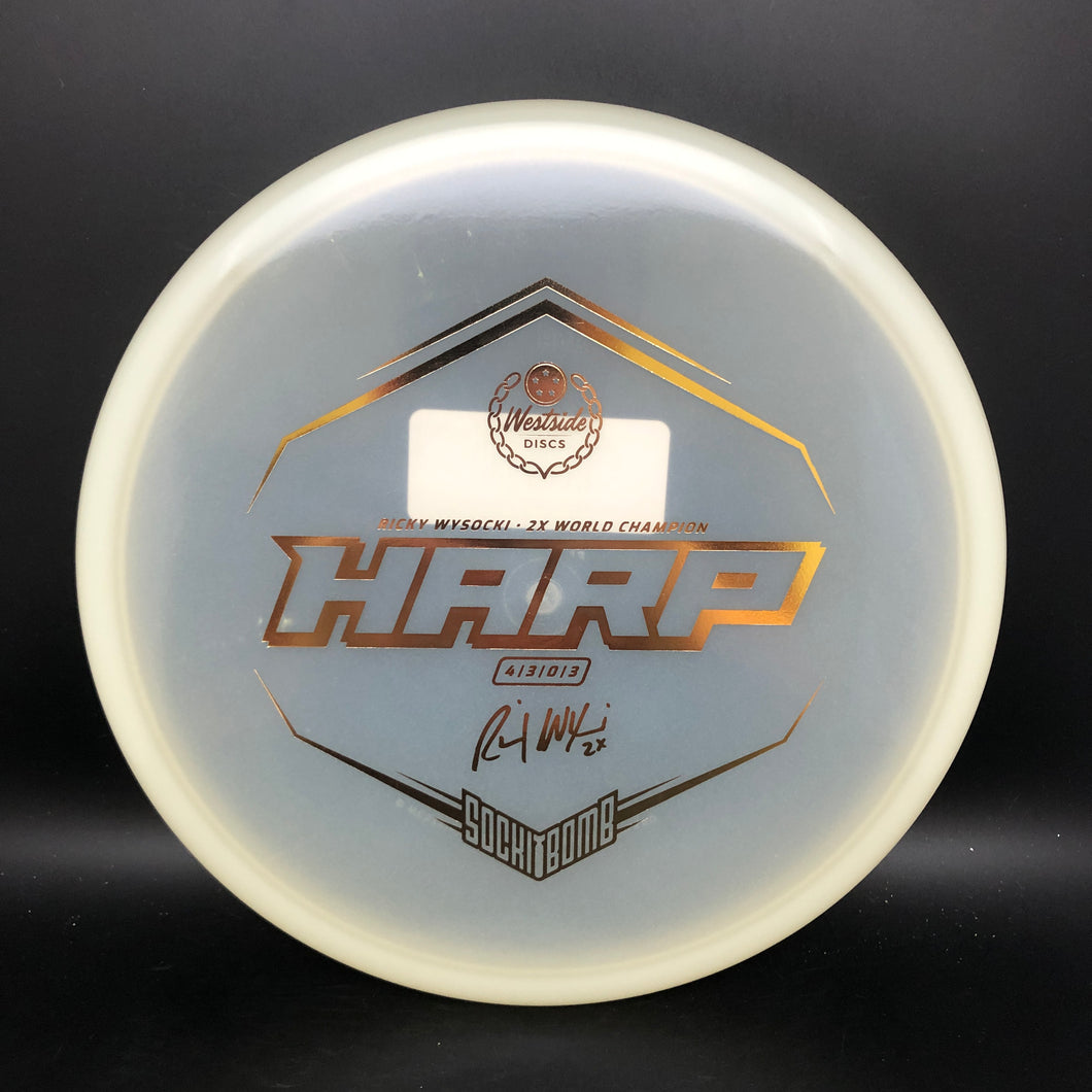 Westside Discs Moonshine Harp, Sockibomb stamp glow