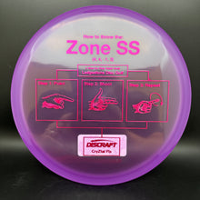 Load image into Gallery viewer, Discraft CryZtal FLX Zone SS Directions Stamp
