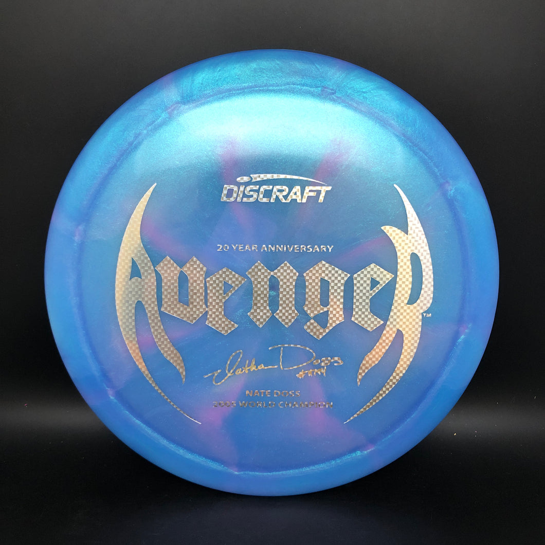 Discraft Z Colorshift Swirl Avenger Doss 20 Yr.