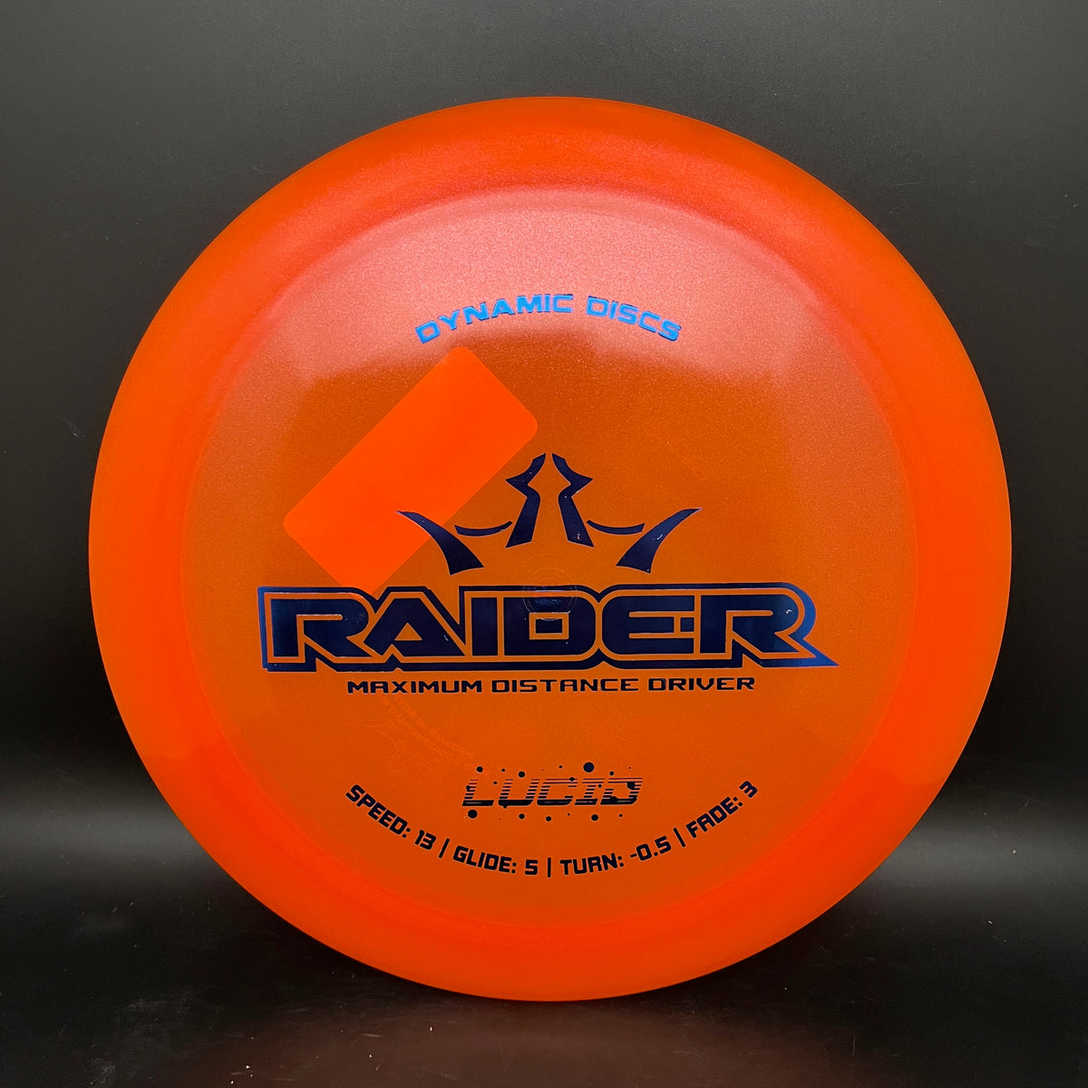 Dynamic Discs Lucid-Ice Glimmer Raider – Maverick Disc Golf