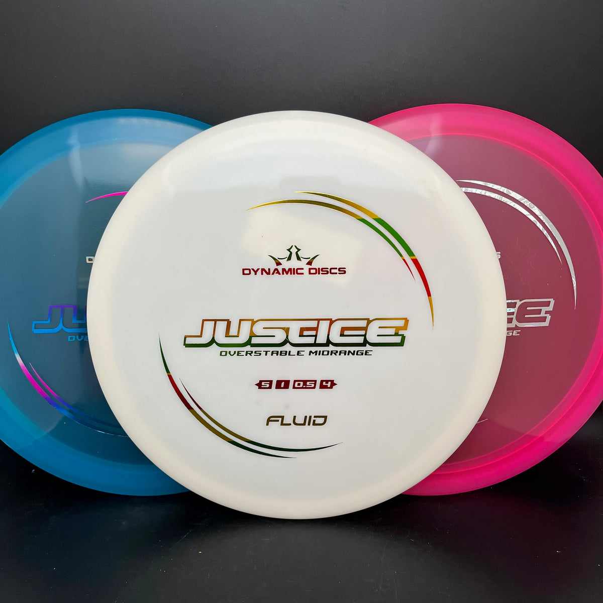 Dynamic Discs Fluid Justice stock – Maverick Disc Golf