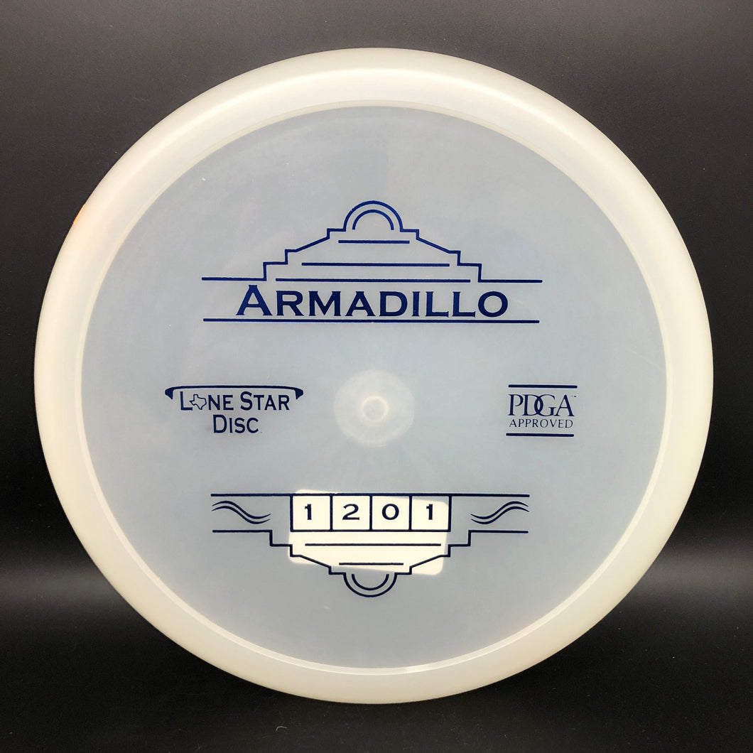 Lone Star Glow Armadillo - Amarillo stamp