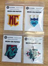 Load image into Gallery viewer, KC Iron-On Patches by Double O Studios

