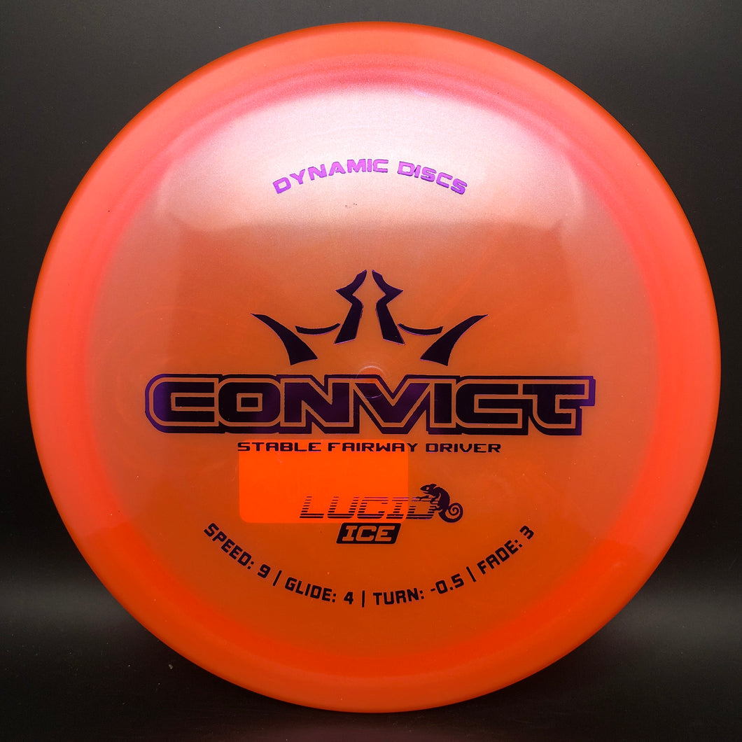 Dynamic Discs Lucid Ice Chameleon Convict - stock