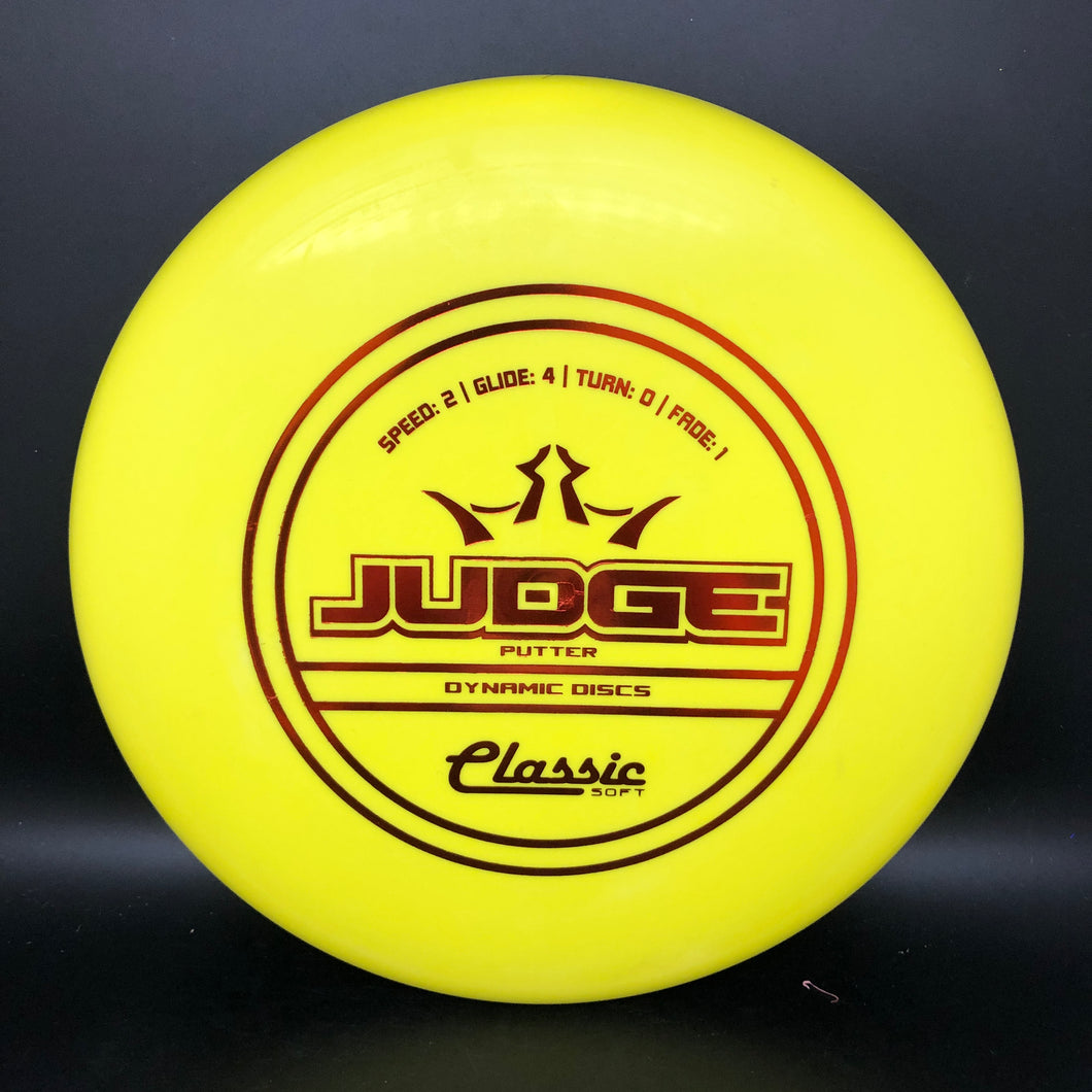 Dynamic Discs Classic Soft Judge - stock