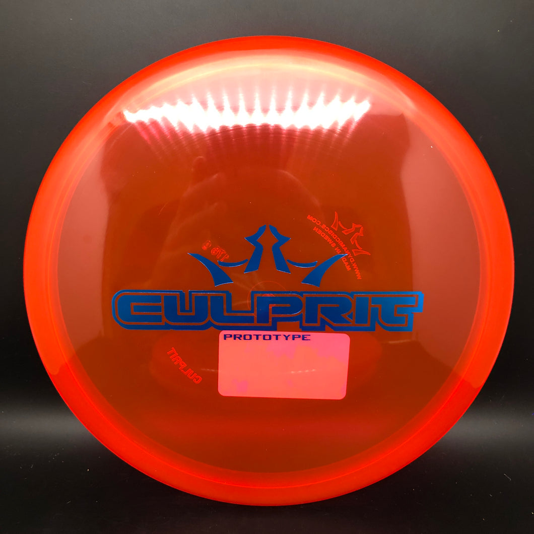Dynamic Discs Lucid Ice Culprit - Prototype