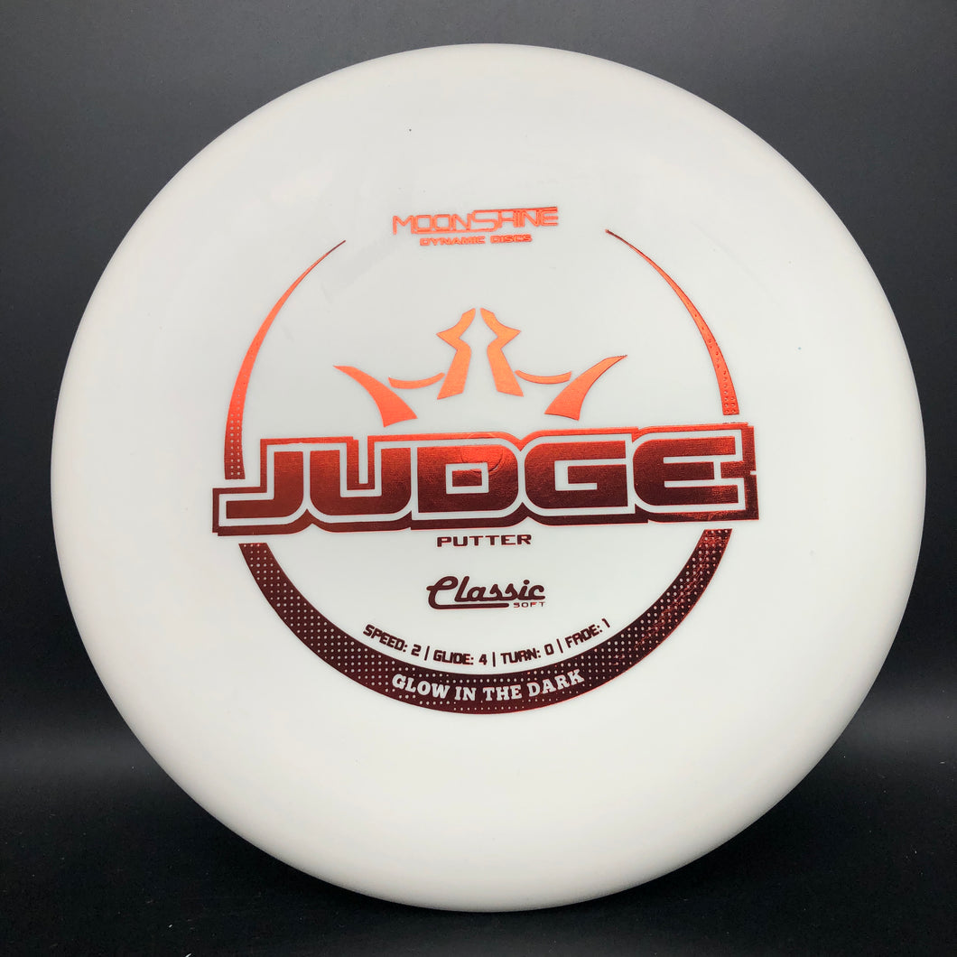 Dynamic Discs Classic Soft Moonshine Judge - stock
