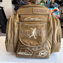 Load image into Gallery viewer, USED GRIPeq AX5  Discraft Paul McBeth AX5 Disc Golf Bag
