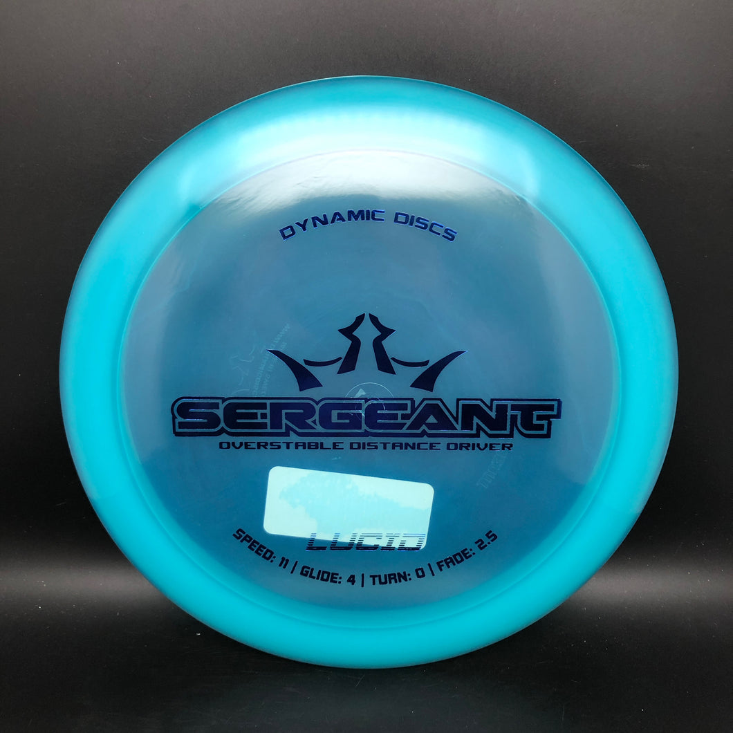 Dynamic Discs Lucid Sergeant - stock