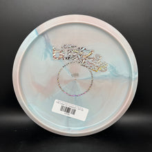 Load image into Gallery viewer, Discraft ESP Colorshift Swirl Buzzz SS bottom stamp
