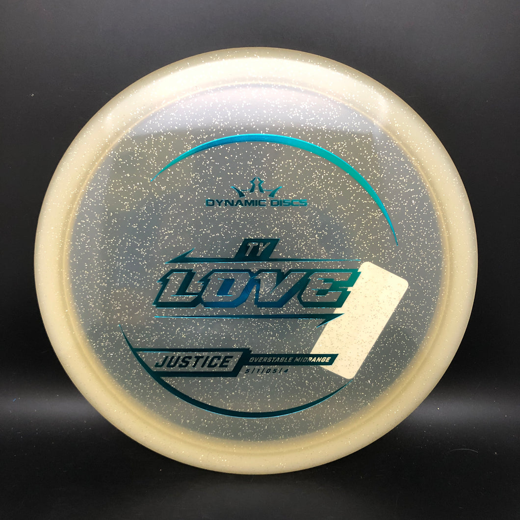 Dynamic Discs Lucid Gold Metal Flake Justice Ty Love 2025