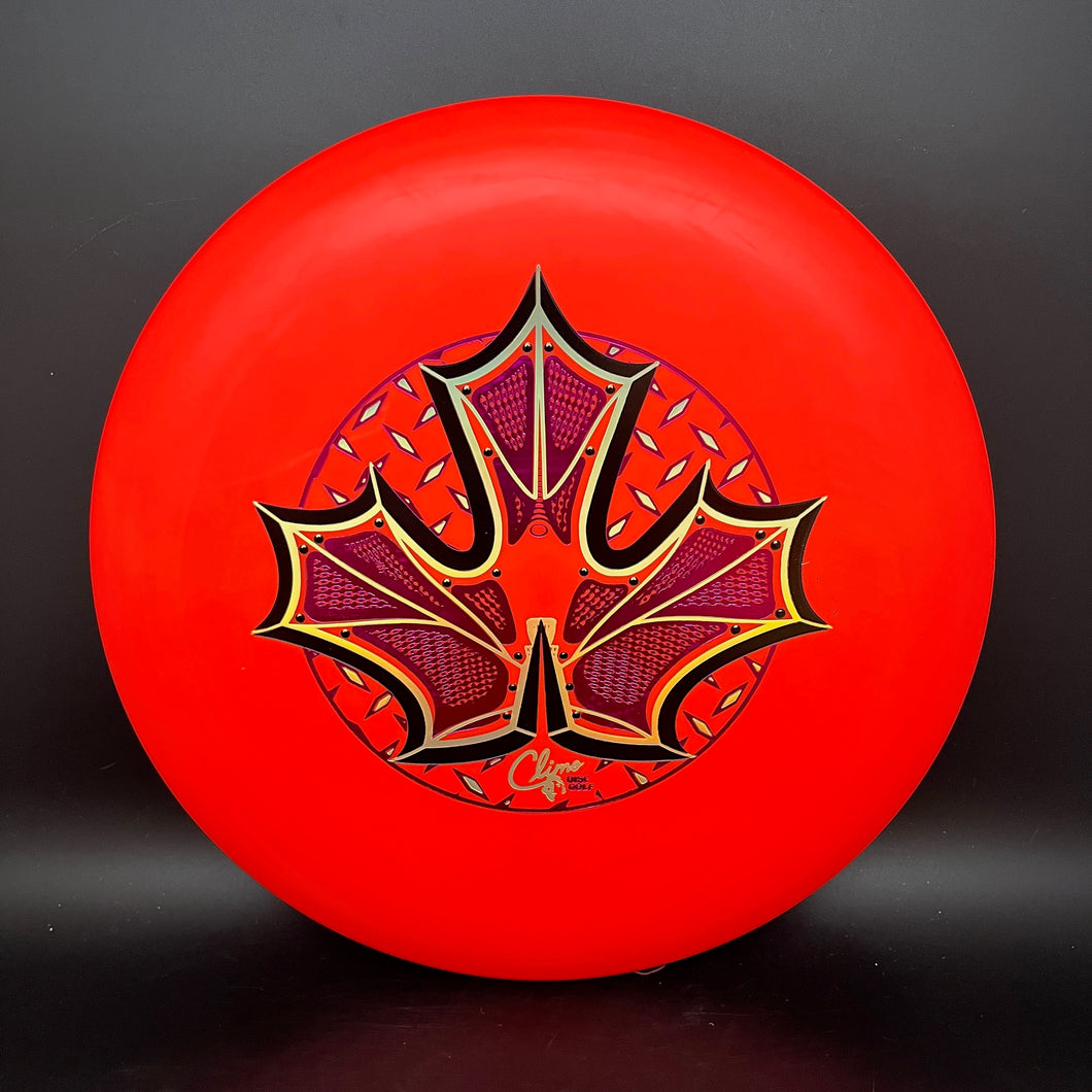 Climo Disc Golf Soft Trophy Line Champ Iron Leaf