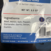 Load image into Gallery viewer, Kansas Jerky Company Beef Jerky
