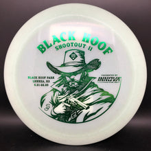Load image into Gallery viewer, Innova Champion Metal Flake Classic Color Glow Charger Black Hoof 2
