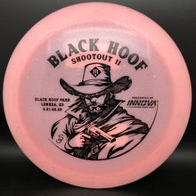 Load image into Gallery viewer, Innova Champion Metal Flake Classic Color Glow Charger Black Hoof 2
