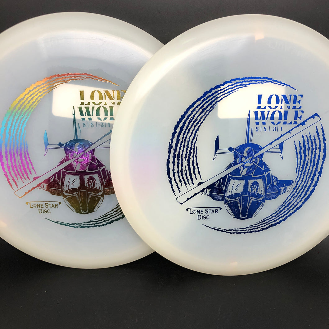 Lone Star Glow Lone Wolf - Airwolf stamp