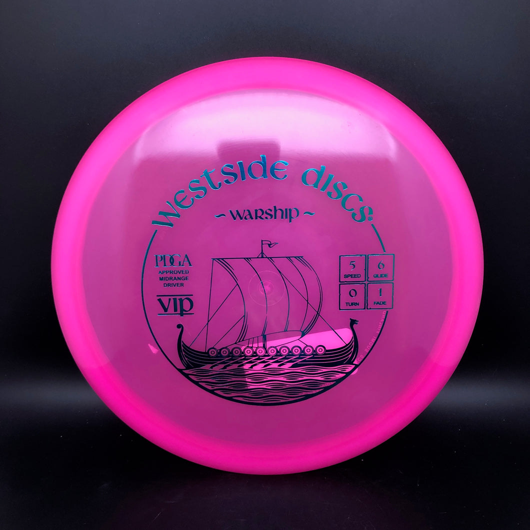 Westside Discs VIP Warship - stock stamp