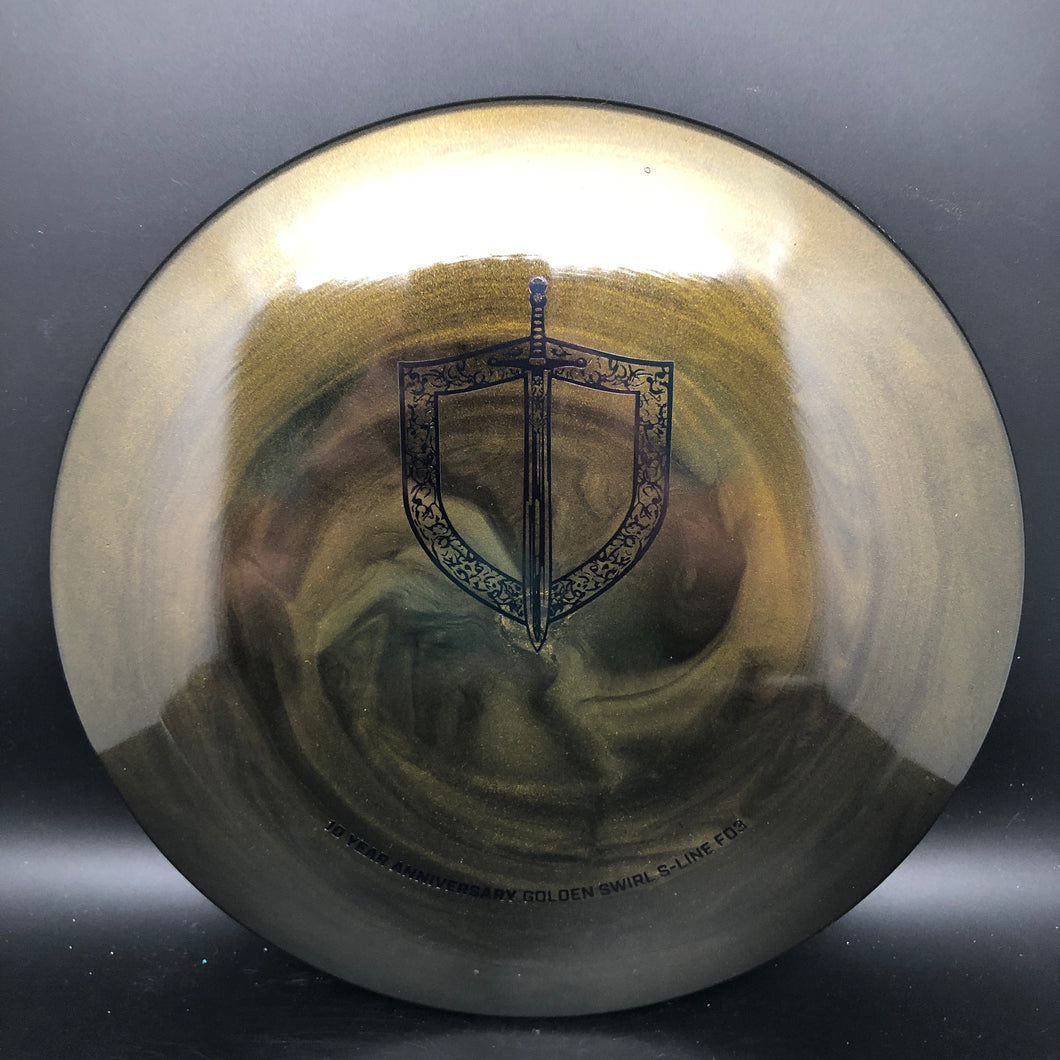 Discmania Golden Swirl S-Line FD3 - 10 Year G2