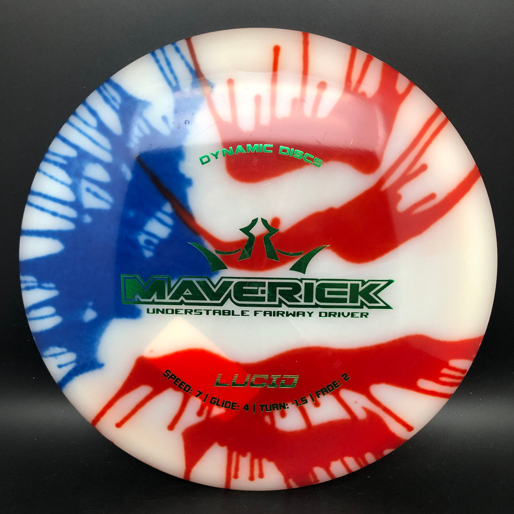 Dynamic Discs Lucid Maverick - US Flag MyDye