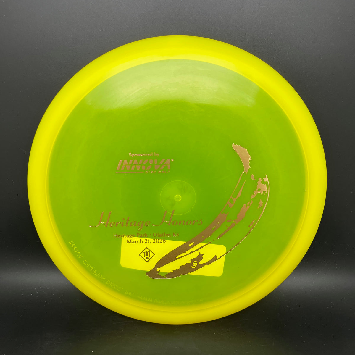 Innova Champion Roc+ Heritage banana – Maverick Disc Golf