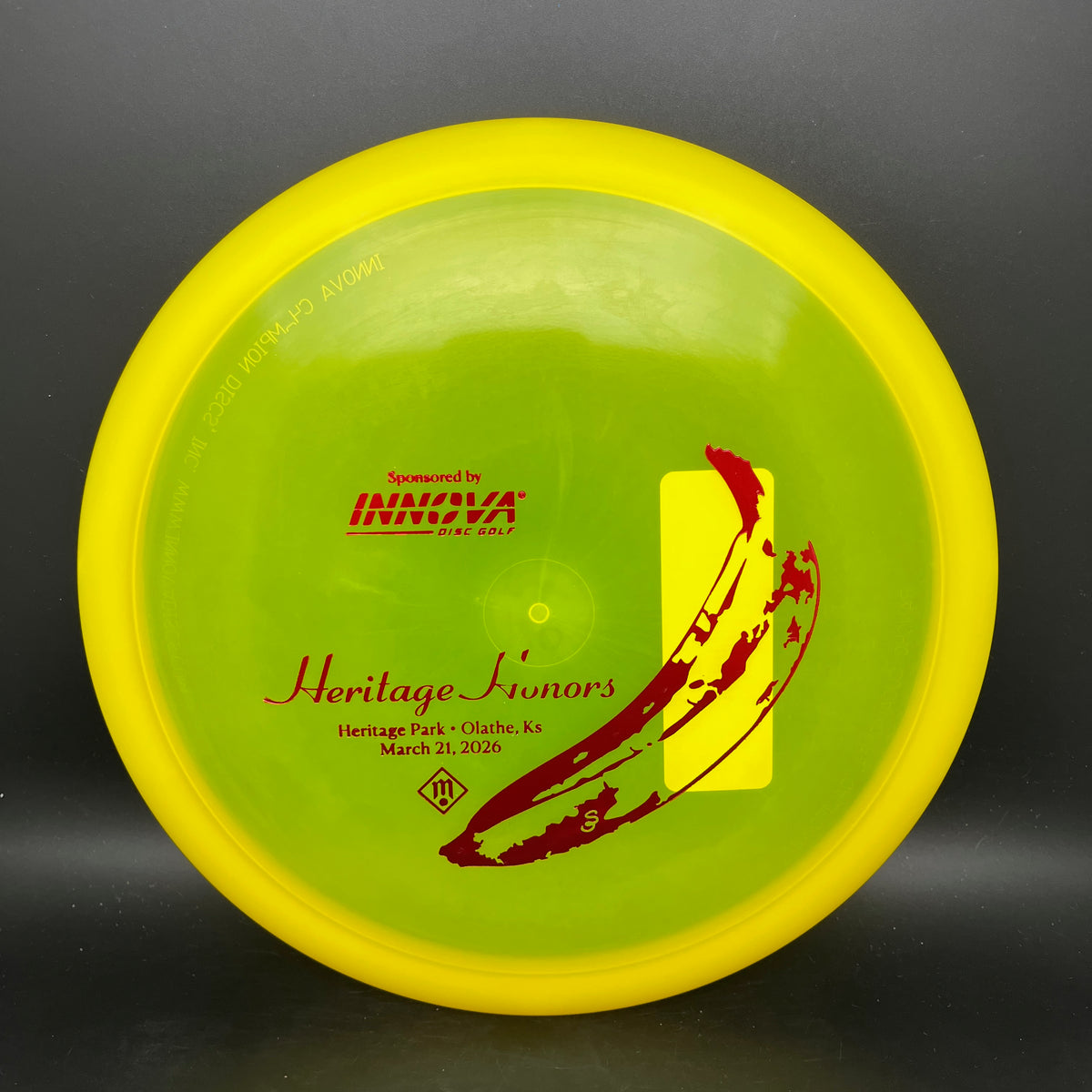 Innova Champion Roc+ Heritage banana – Maverick Disc Golf