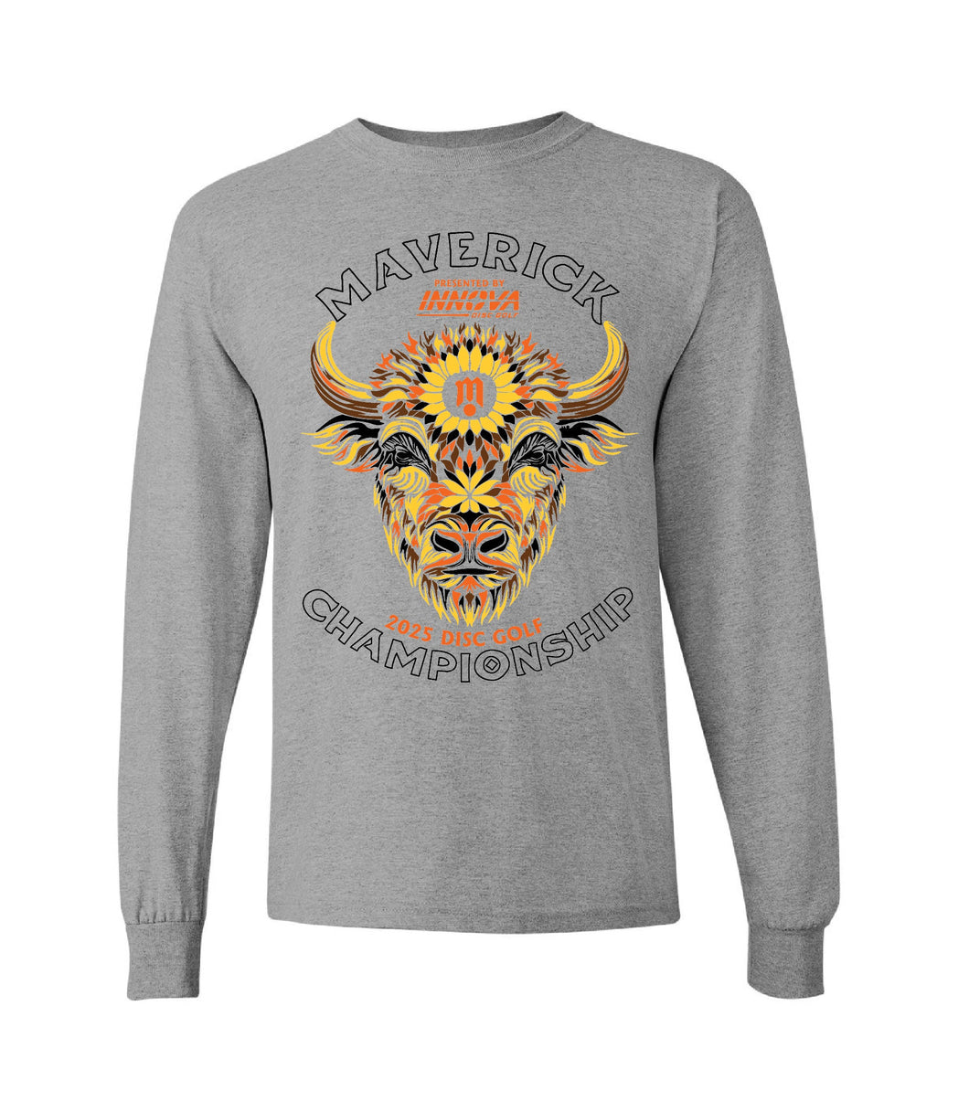Maverick Disc Golf Championship Bison Shirt