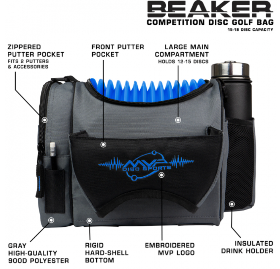 MVP Beaker Disc Golf Bag