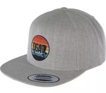 Load image into Gallery viewer, DGA Retro Sunset Patch - Premium Flatbill Snapback
