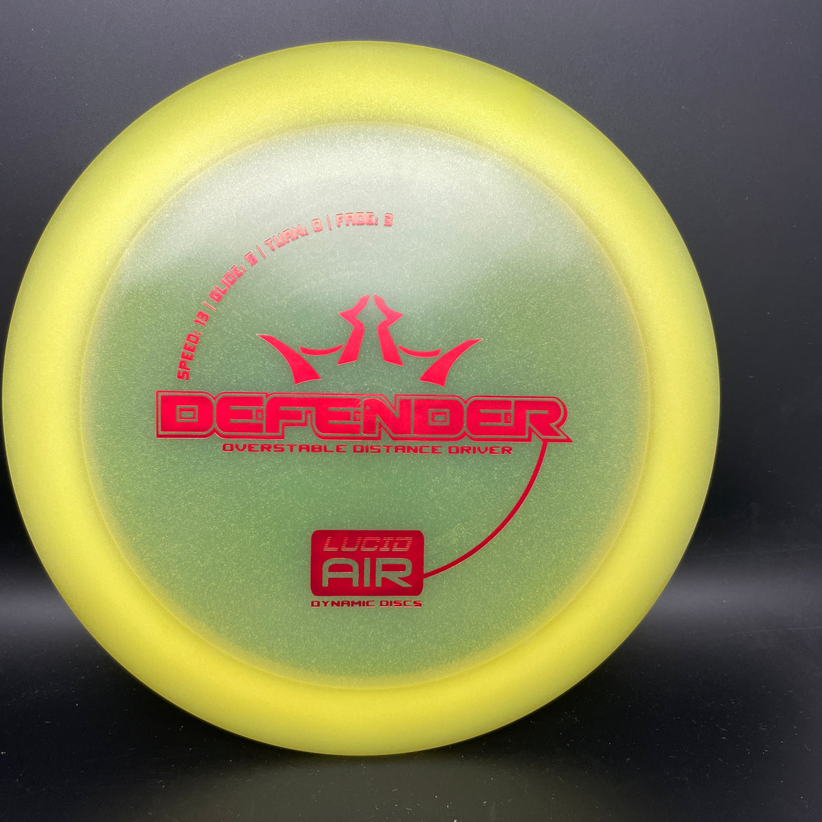 Dynamic Discs Lucid Air Defender - stock – Maverick Disc Golf