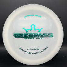 Load image into Gallery viewer, Dynamic Discs Lucid Trespass - white stock
