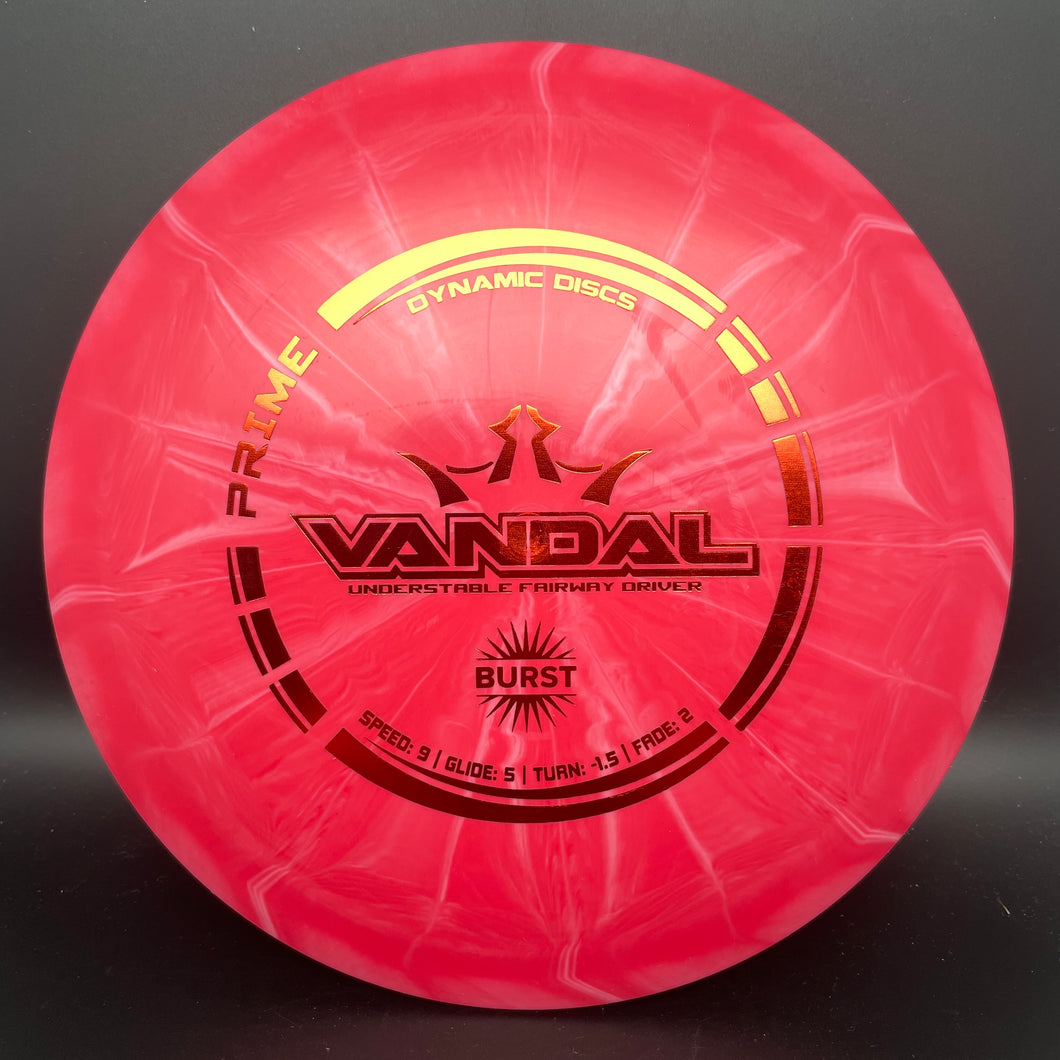 Dynamic Discs Prime Burst Vandal - color stock