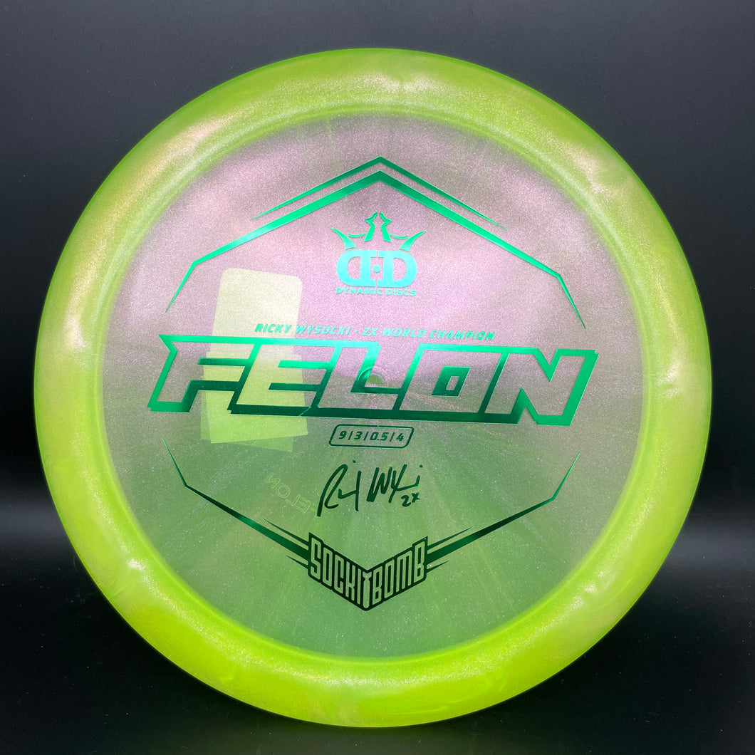 Dynamic Discs Lucid Ice Glimmer Felon - Sockibomb