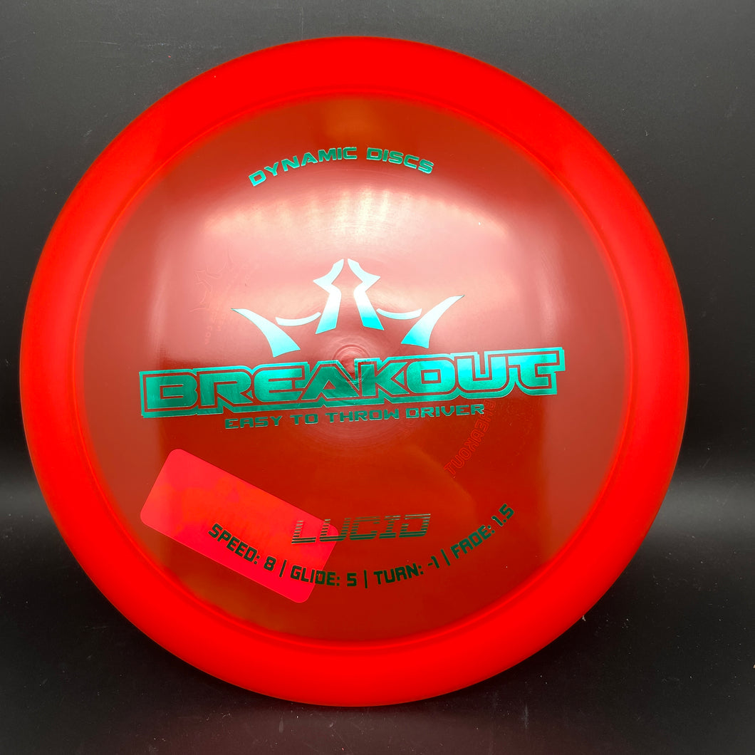 Dynamic Discs Lucid Breakout - stock
