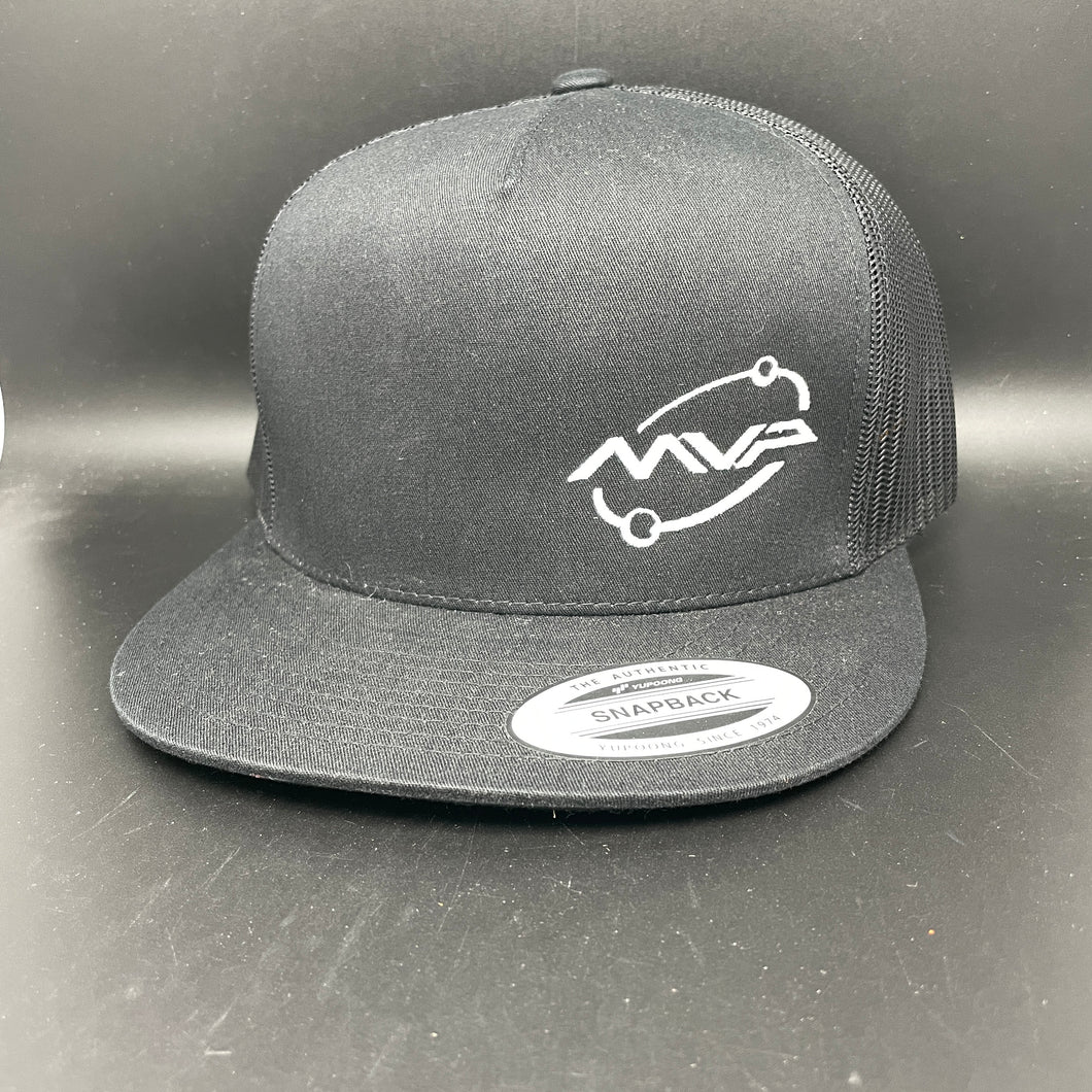 MVP Snapback Flat Bill Trucker Hat