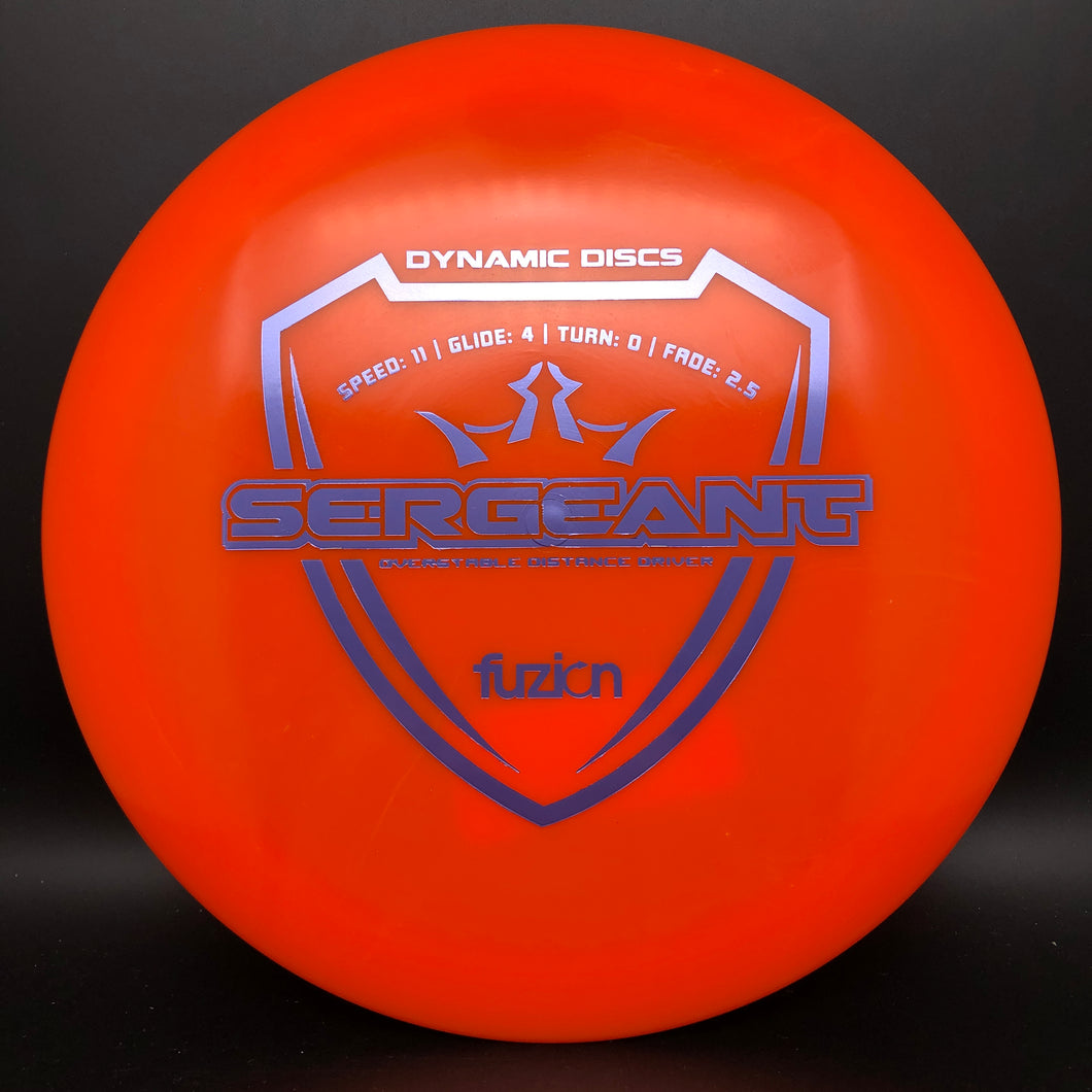 Dynamic Discs Fuzion Sergeant - stock