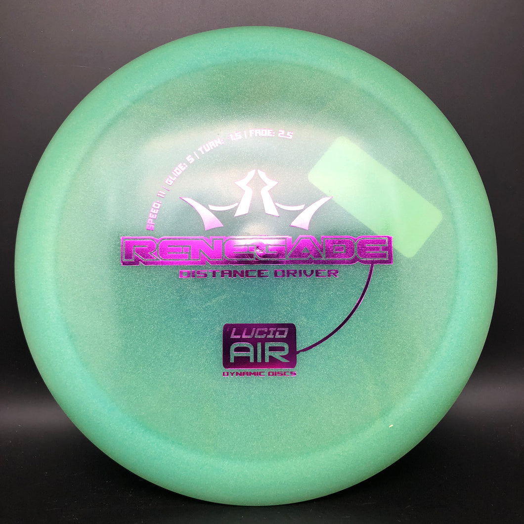 Dynamic Discs Lucid Air Renegade - stock