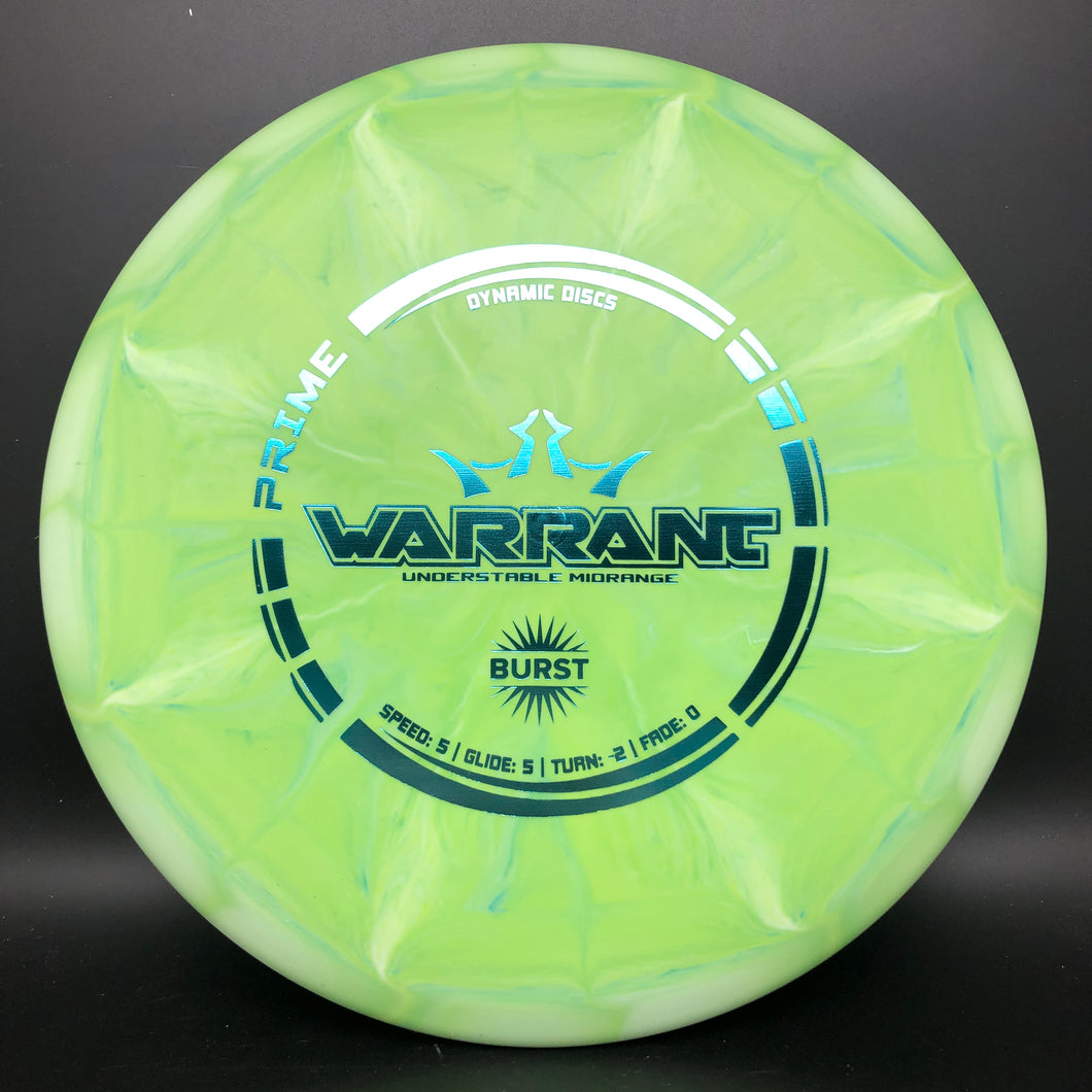 Dynamic Discs Prime Burst Warrant - stock