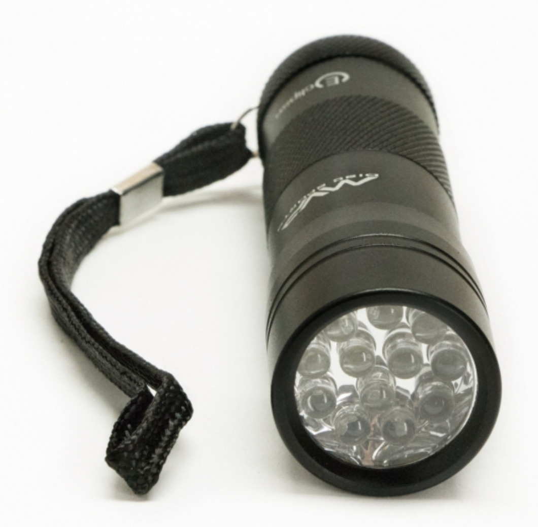 SMALL 12-LED UV FLASH LIGHT MVP