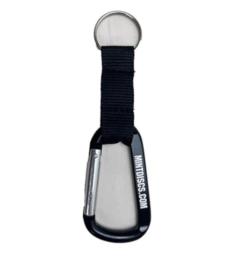 Mint Discs carabiner key chain